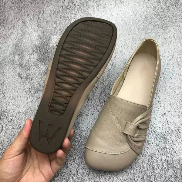 Zero Drop Leather Sneakers – Natural Comfort, Orthopedic Support