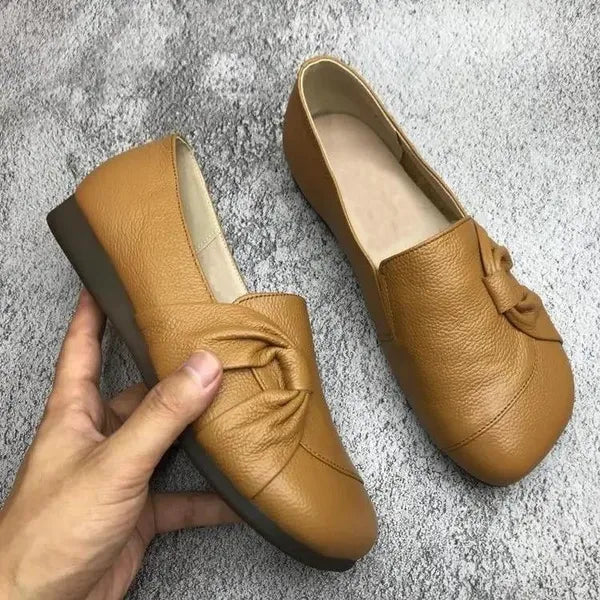 Zero Drop Leather Sneakers – Natural Comfort, Orthopedic Support