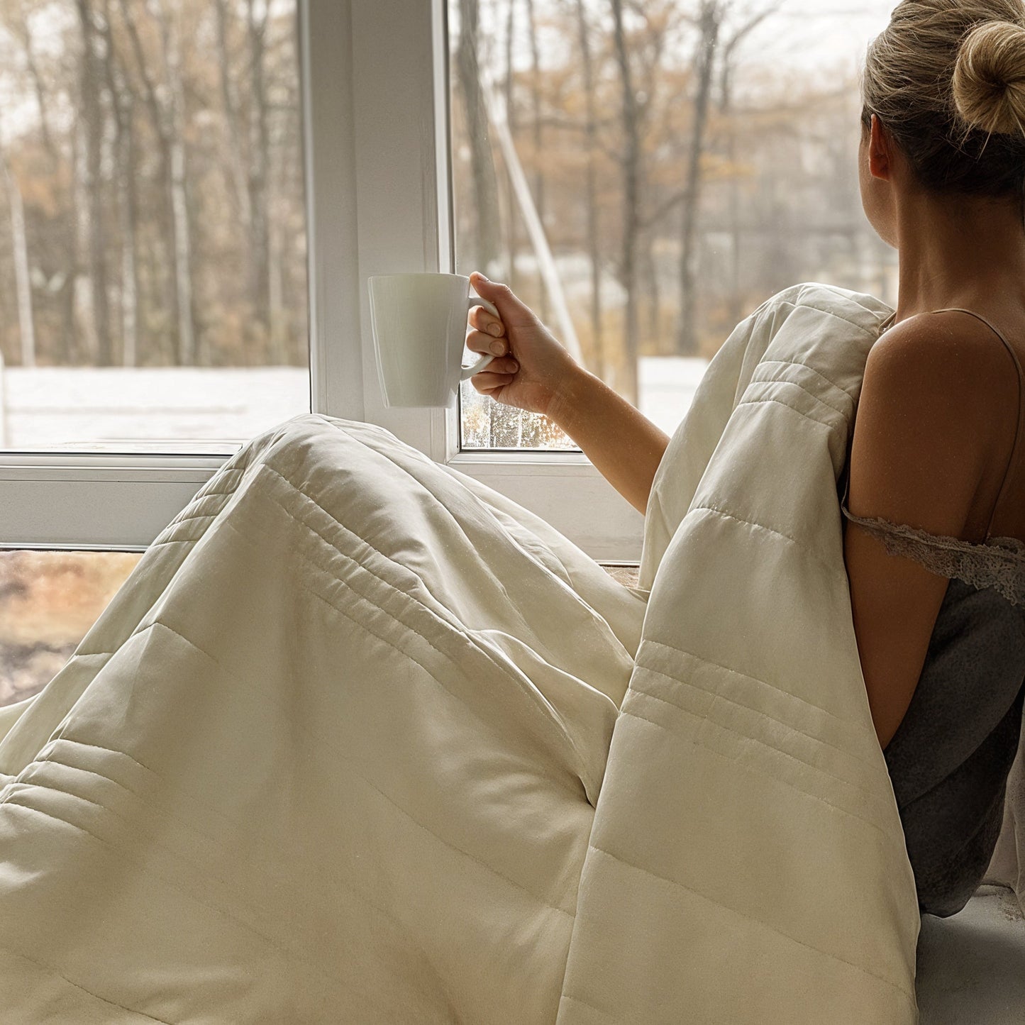 Ice Cooling Weighted Blanket – Stay Cool & Calm Through Every Season