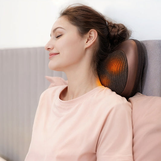 Neck Massager Pillow with Shiatsu Technology