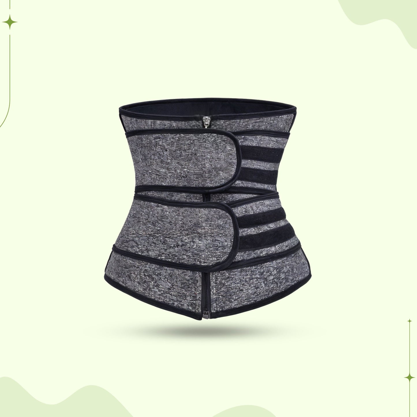 Women Waist Trainer Body Shaper - Easy Home Slimming Sweat Belt for Tummy Control