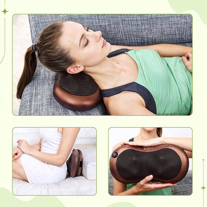 Neck Massager Pillow with Shiatsu Technology