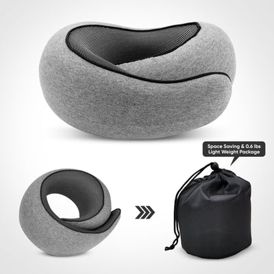 Travel Neck Pillow – Full Support for Flights, Road Trips & Relaxation
