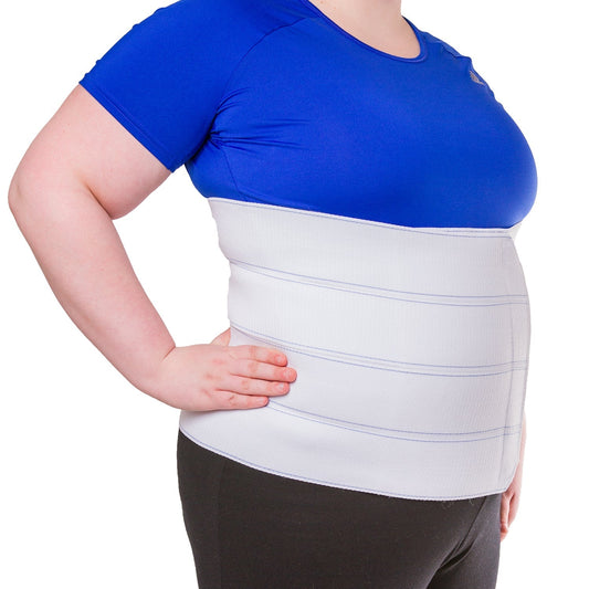 Plus Size Abdominal Binder – 4XL Bariatric Belly Band for Hernia, Maternity & Back Support