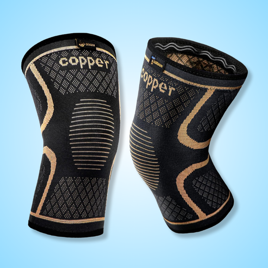 Compression Knee Sleeve – Copper-Infused Support for Pain Relief