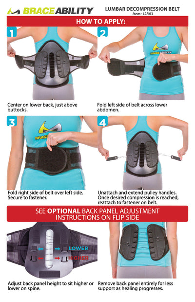 Lumbar Decompression Brace – Ultimate Lumbosacral Support for Spine & Post-Surgery Recovery