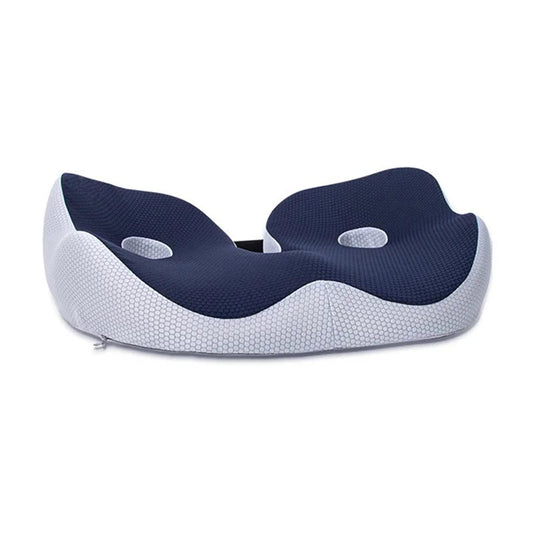 Adjustable Memory Foam Seat Cushion for Office, Car & Home Chairs
