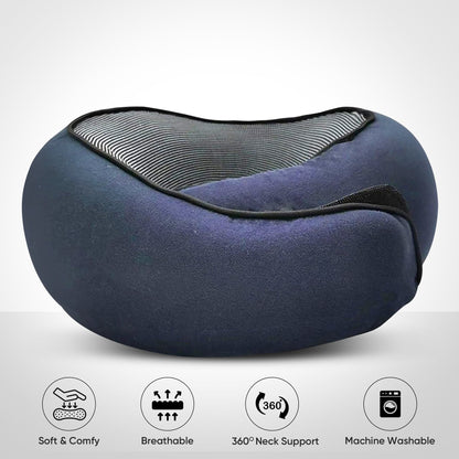 Travel Neck Pillow – Full Support for Flights, Road Trips & Relaxation