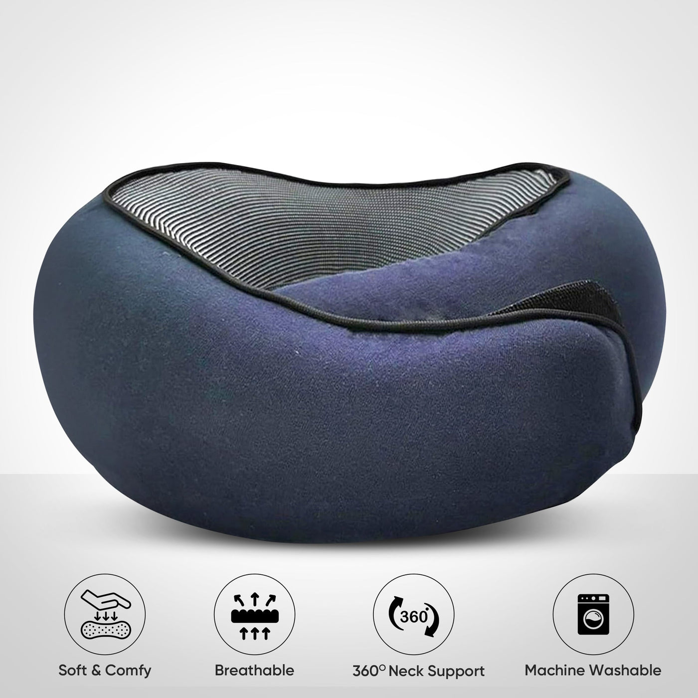 Travel Neck Pillow – Full Support for Flights, Road Trips & Relaxation