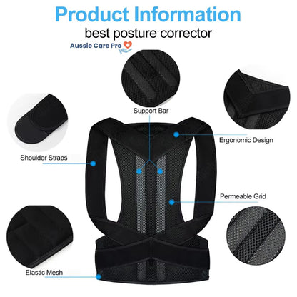 Posture Perfecting Brace – Orthopedic Back & Shoulder Support