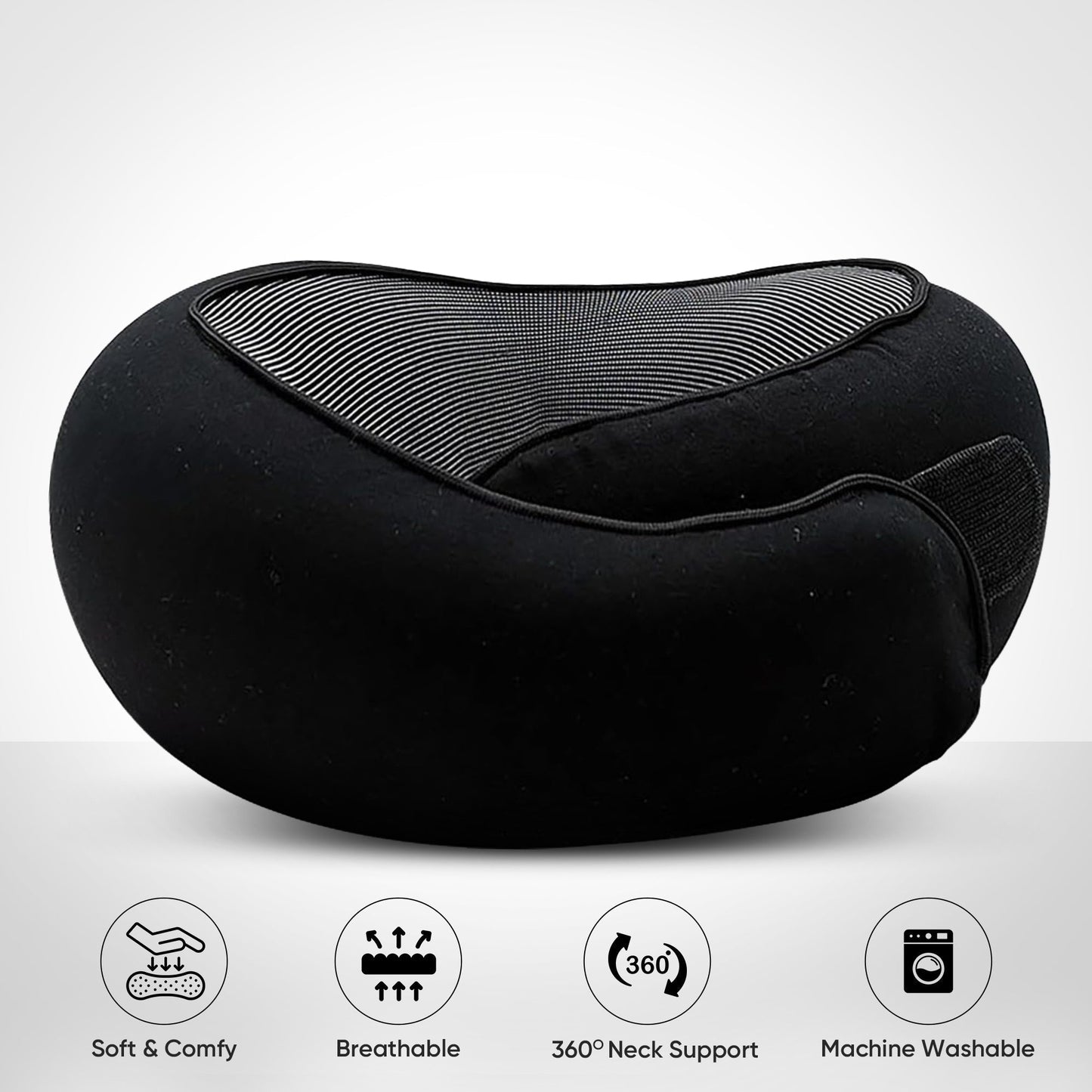 Travel Neck Pillow – Full Support for Flights, Road Trips & Relaxation
