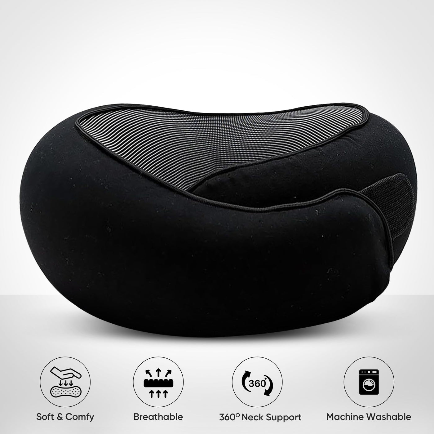 Travel Neck Pillow – Full Support for Flights, Road Trips & Relaxation