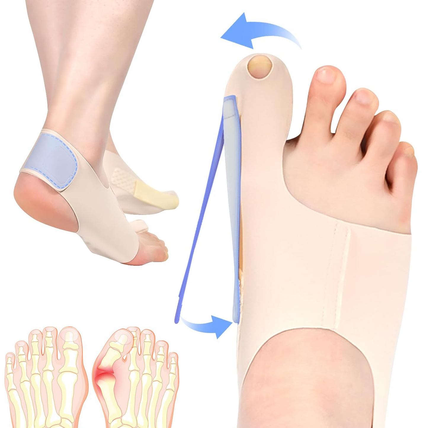 The Original Bunion Corrector Socks for Toe Alignment & Foot Comfort