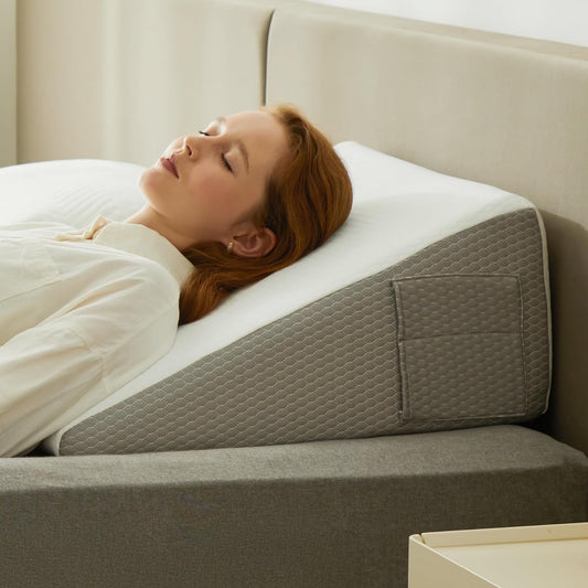 Elevate Your Sleep & Support Your Spine – Naturally With Inclined Wedge Support Pillow