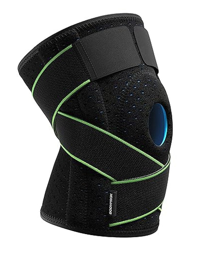 FlexGuard Knee Support Brace with Side Stabilizers & Patella Gel Cushion