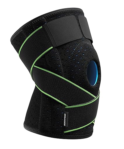 FlexGuard Knee Support Brace with Side Stabilizers & Patella Gel Cushion