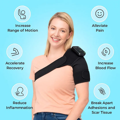 ThermaRelief Shoulder Wrap – Deep Heat for Shoulder & Rotator Cuff Pain