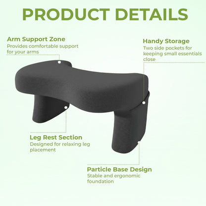 RestEase – Reading & Lap Desk Pillow with Supportive Backrest