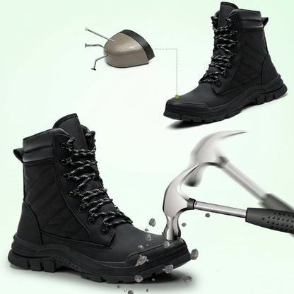 ZipShield Pro Work Boots – Durable Protection with Easy Access