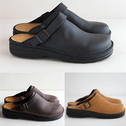 Soft Leather Slippers – Proven Relief for Plantar Fasciitis, Foot & Heel Pain
