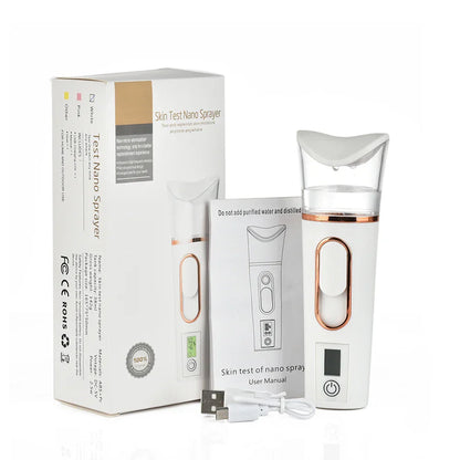 LumiSteam – Korean-Inspired Facial Steamer for Deep Skin Hydration at Home