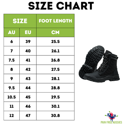 ZipShield Pro Work Boots – Durable Protection with Easy Access