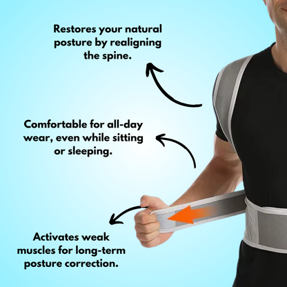 Spine Support Brace – Realign Your Back, Reclaim Your Confidence