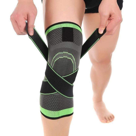 Knee Brace Compression Sleeve with Patella Stability Straps | Targeted Support for Pain Relief & Joint Recovery