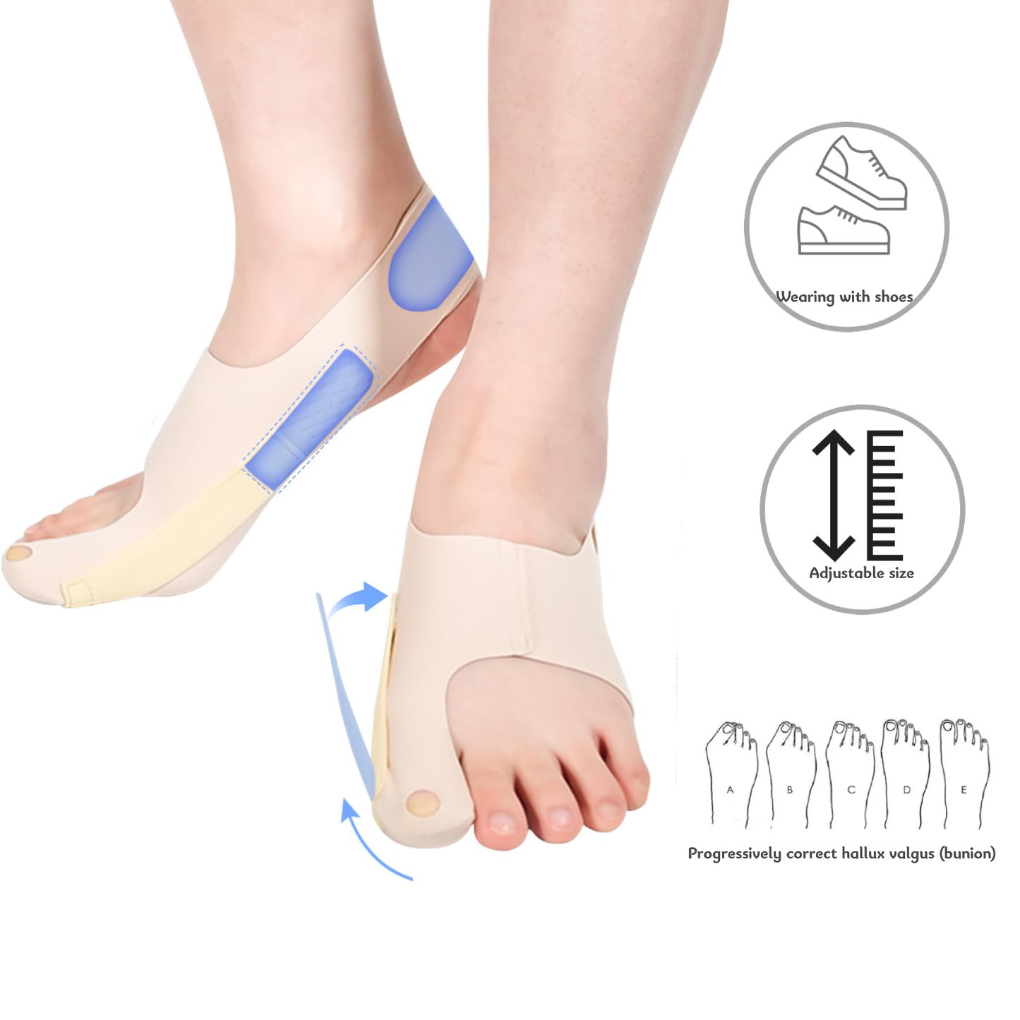 The Original Bunion Corrector Socks for Toe Alignment & Foot Comfort