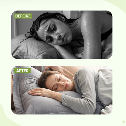 Perollar Refreshing Sleep Pillowcase – Cool Night Comfort & Effortless Care