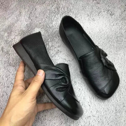 Zero Drop Leather Sneakers – Natural Comfort, Orthopedic Support