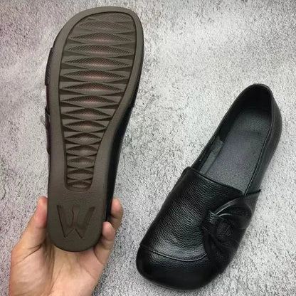 Zero Drop Leather Sneakers – Natural Comfort, Orthopedic Support