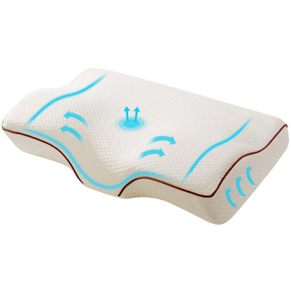 Snooze Neck Relief Pillow – Orthopedic Memory Foam Support for Neck &amp; Shoulder Pain
